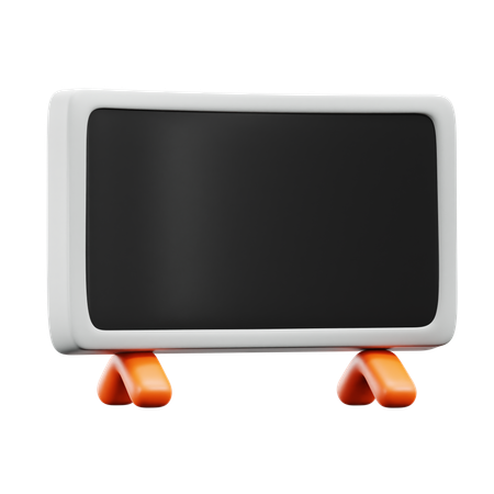 Television  3D Icon