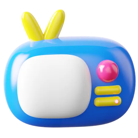 Television  3D Icon