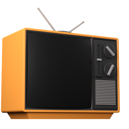 Television  3D Icon