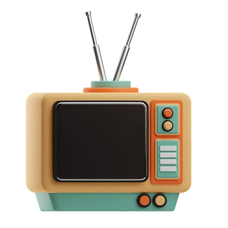 Television  3D Icon