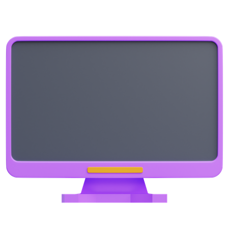 Television  3D Icon