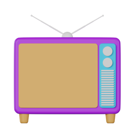 Television  3D Icon