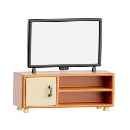 Television  3D Icon