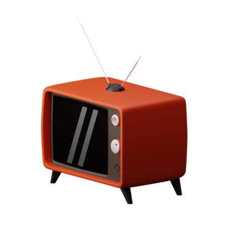 Television  3D Illustration