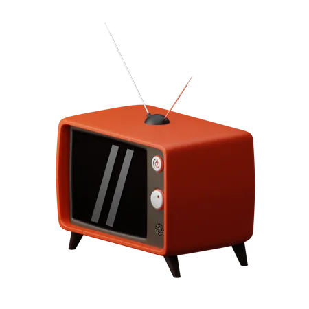 Television  3D Illustration