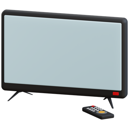Television 3D Illustration
