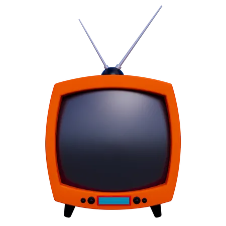 Television 3D Icon