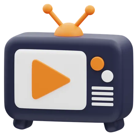 Television Ads  3D Icon