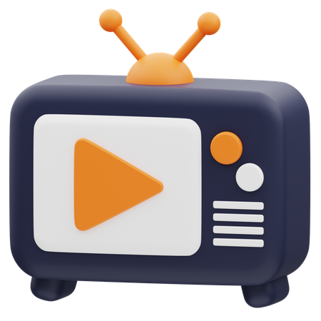 Television Ads  3D Icon