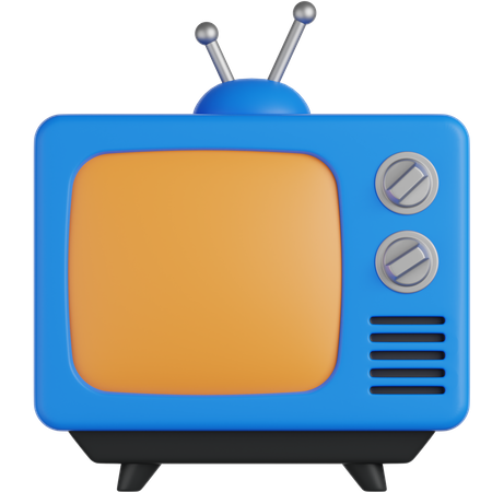 Television Ads  3D Icon