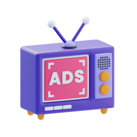 テレビ広告  3D Icon