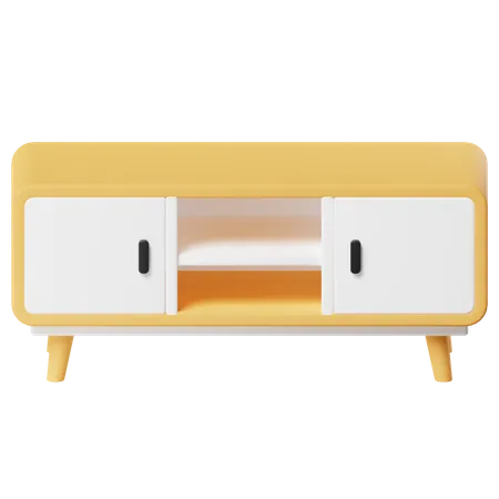 Television Stand  3D Icon