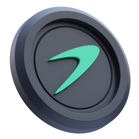 Criptomoneda Tellor  3D Icon