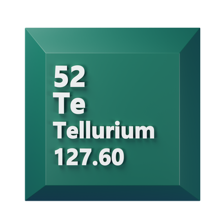 Tellur  3D Icon