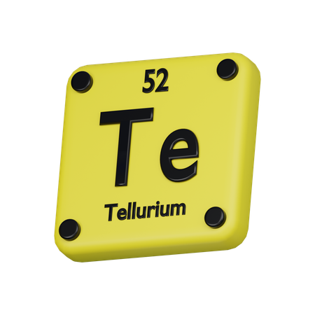 Tellurium  3D Icon