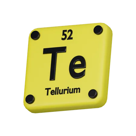 Tellurium  3D Icon