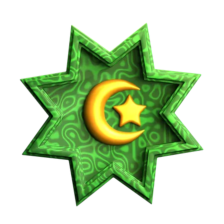 Tema do Ramadã  3D Icon