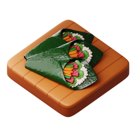 Temaki  3D Icon