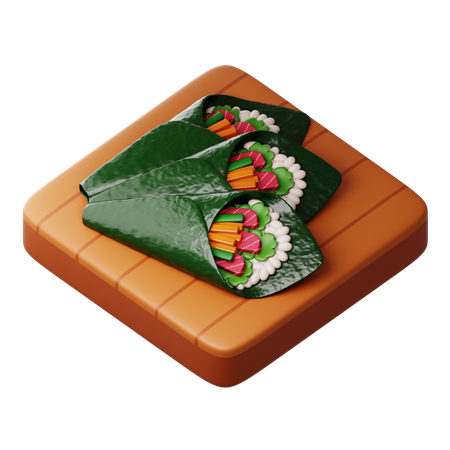 Temaki  3D Icon