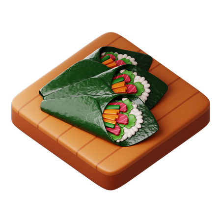 Temaki  3D Icon