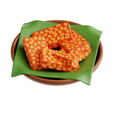 Tempeh  3D Icon