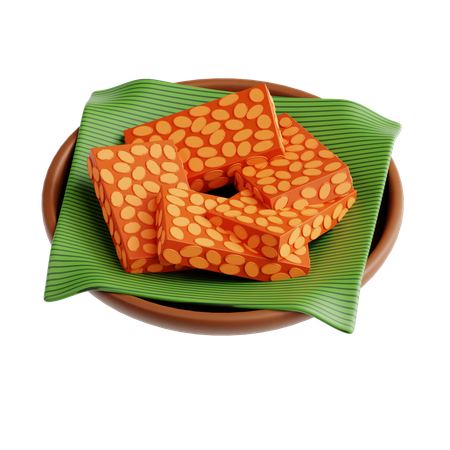 Tempeh  3D Icon