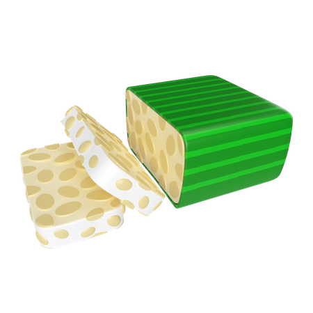 Tempeh  3D Icon