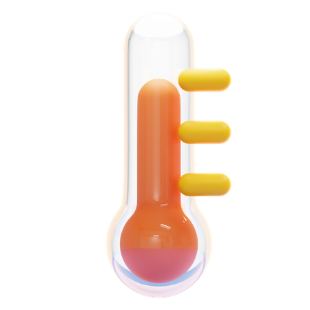 Temperatur  3D Icon