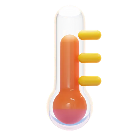 Temperatur  3D Icon