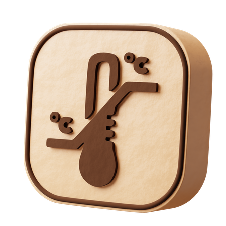 Temperatur  3D Icon