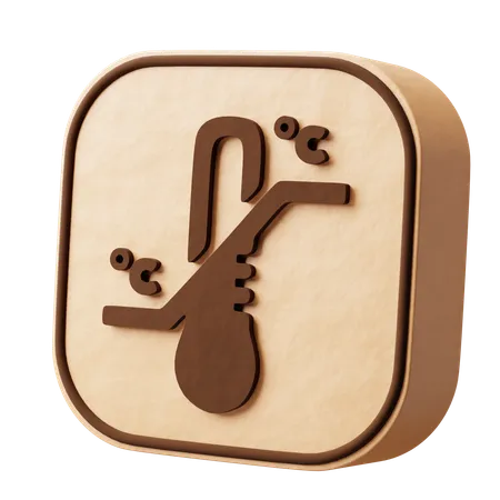 Temperatur  3D Icon