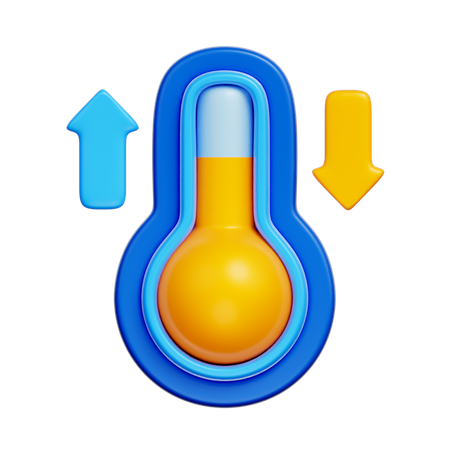 Temperatur  3D Icon