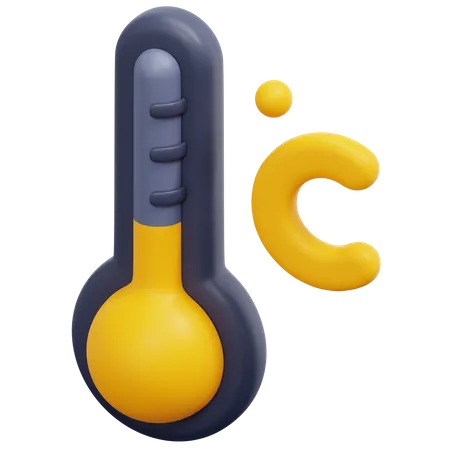 Temperatur  3D Icon