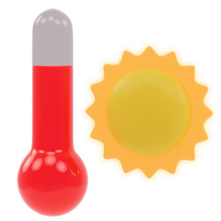 Temperatur  3D Icon