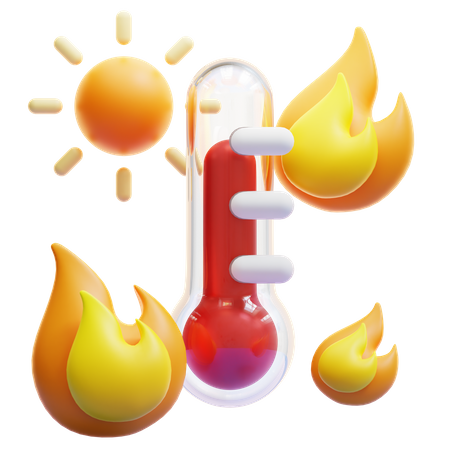 Temperatur  3D Icon