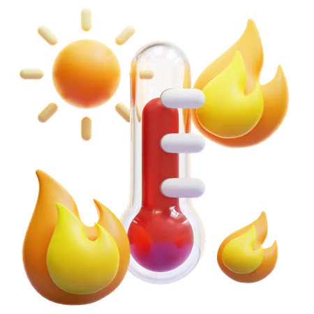 Temperatur  3D Icon