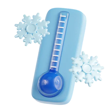 Temperatur Winter  3D Icon