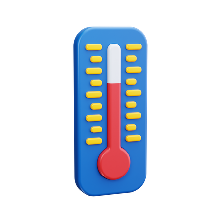 Temperatura alta  3D Icon