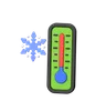 temperatura de la nieve