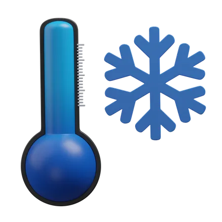 Temperatura fresca  3D Icon