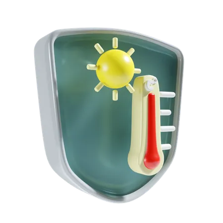 Temperatura quente  3D Icon