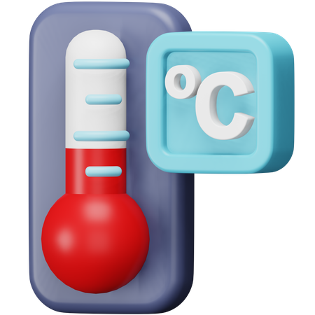 Temperature  3D Icon