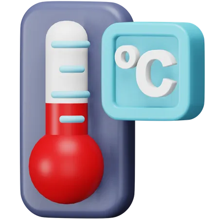 Temperature  3D Icon