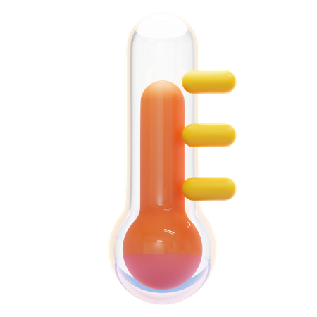 TEMPERATURE  3D Icon