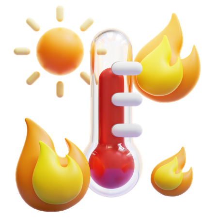 TEMPERATURE  3D Icon