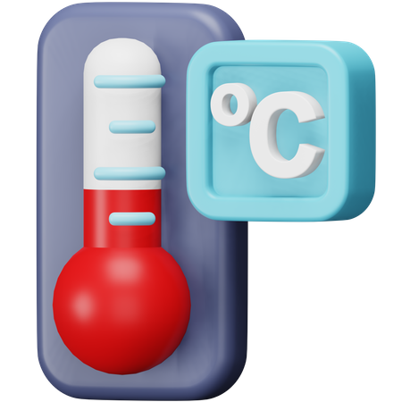 Temperature  3D Icon
