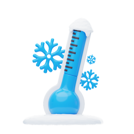 Température froide  3D Icon