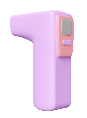 Temperature Gun  3D Icon