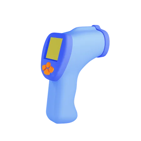 Temperature Gun  3D Illustration