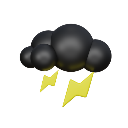 Tempestade  3D Icon